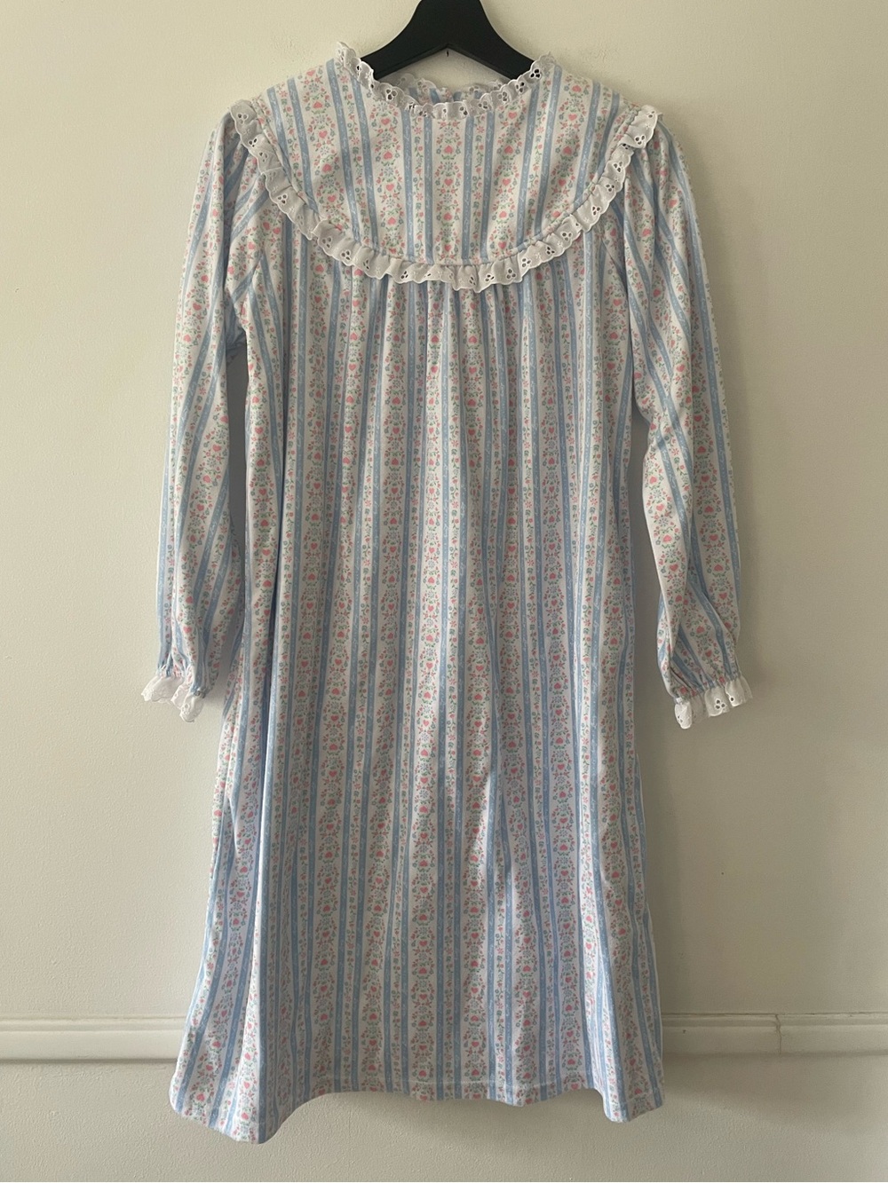 Lanz of Salzburg Girls Flannel Nightgown Size L